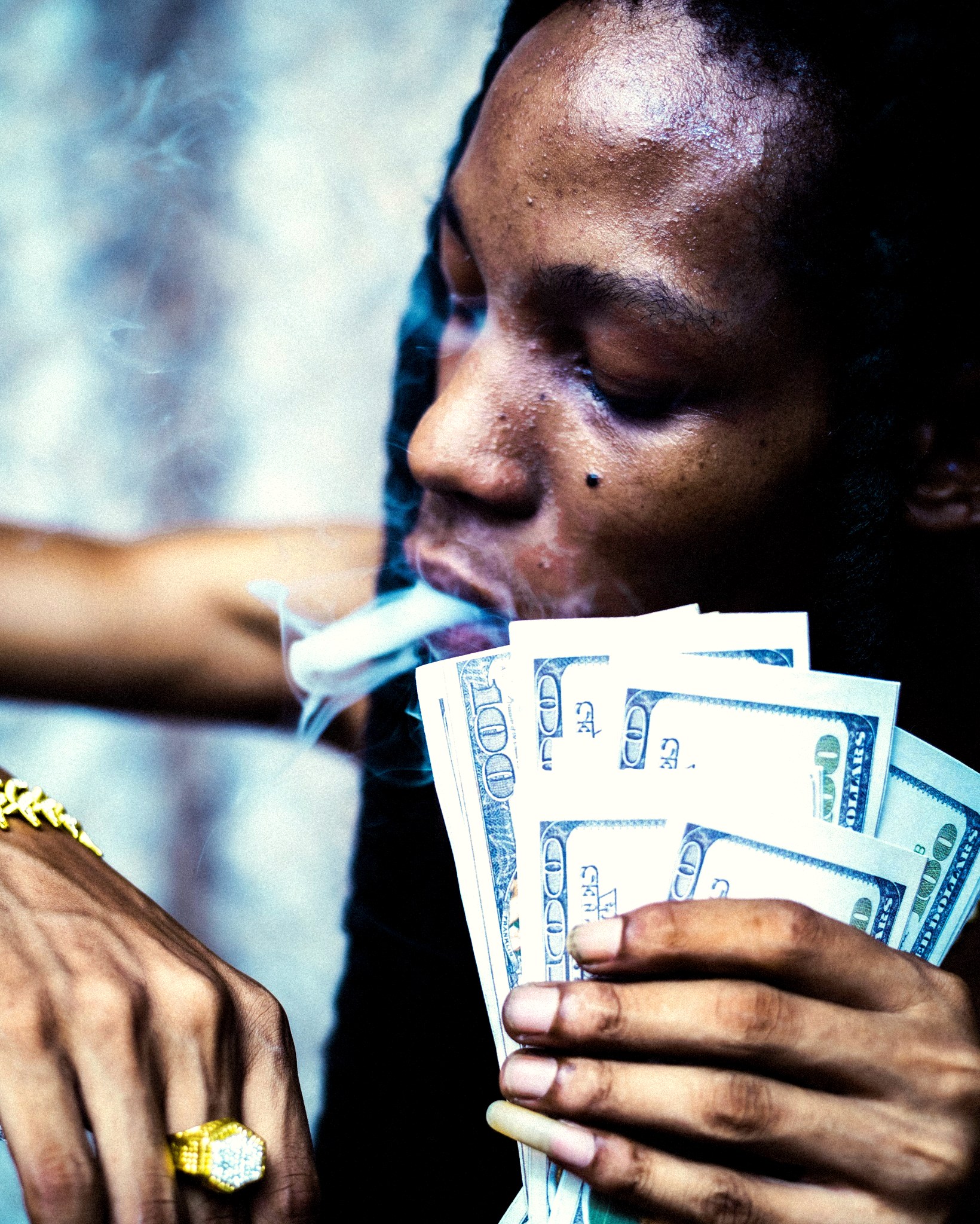 KING PLUS TZ in a moody lifestyle portrait